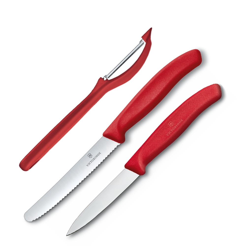 Victorinox Swiss Classic Gem Semesser Set Mit Sch Ler Teilig Rot