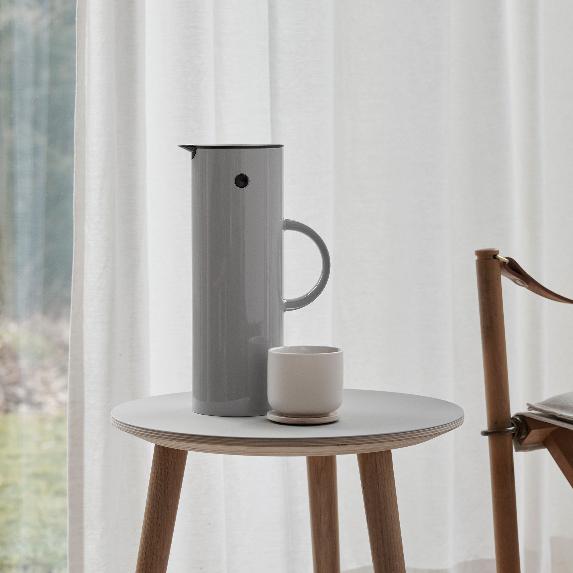 Stelton EM77 Isolierkanne 1L Granite Grey