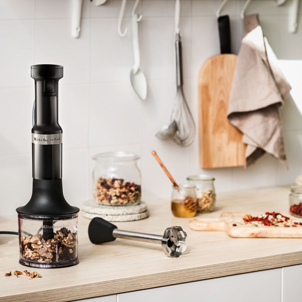 KitchenAid - Wired hand blender 5KHBV83 - Onyx Black