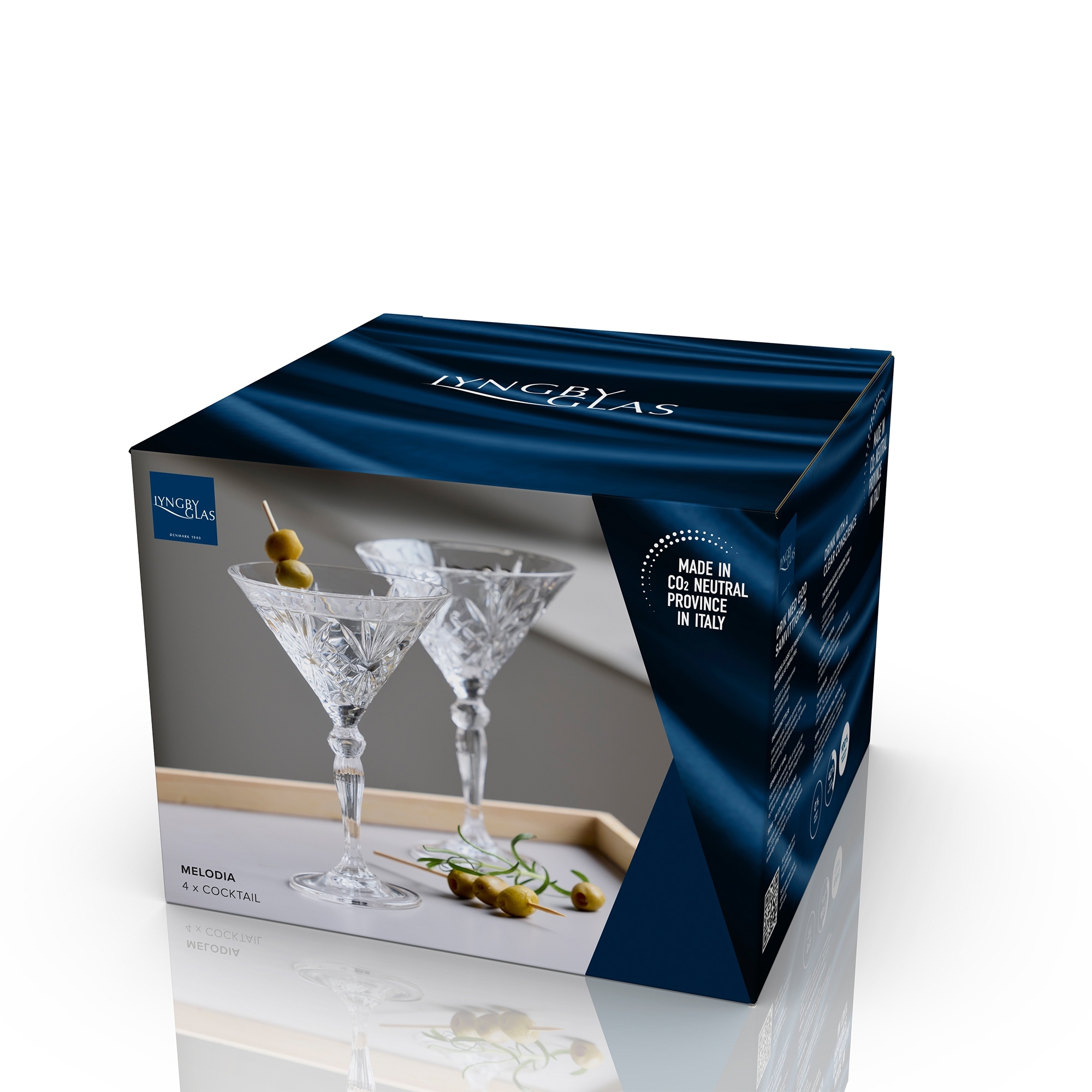 Lyngby Glas - Melodia - Cocktailglas - 4 Stck.