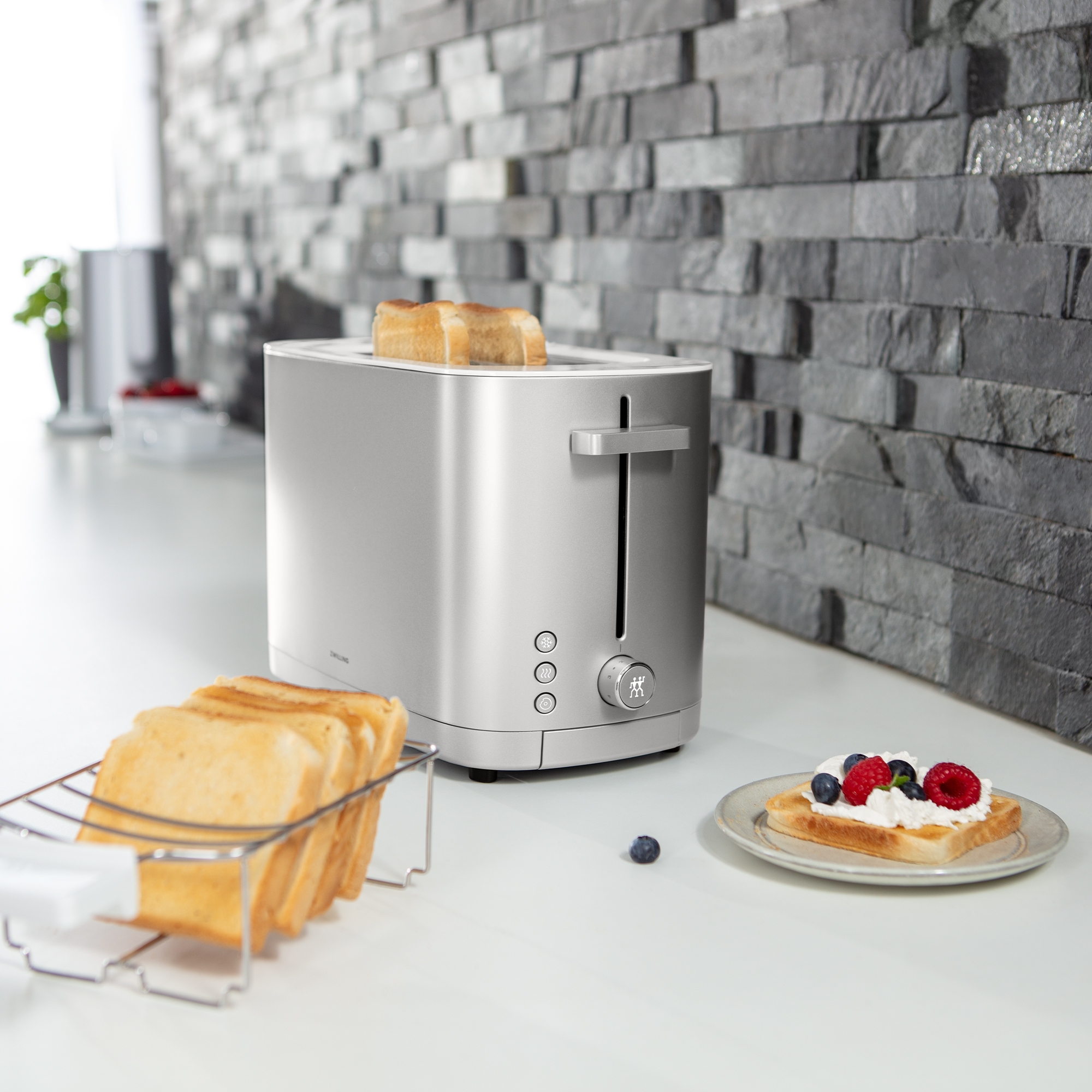 Zwilling - ENFINIGY Toaster mit Brötchenaufsatz