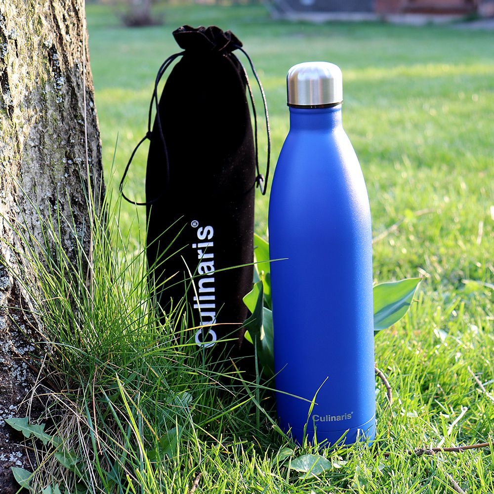 Culinaris - Insulated Bottle 500 ml - blue