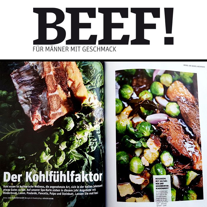 Nr. 30 BEEF! Für Männer mit Geschmack 6/2015 - Back mit Hack!