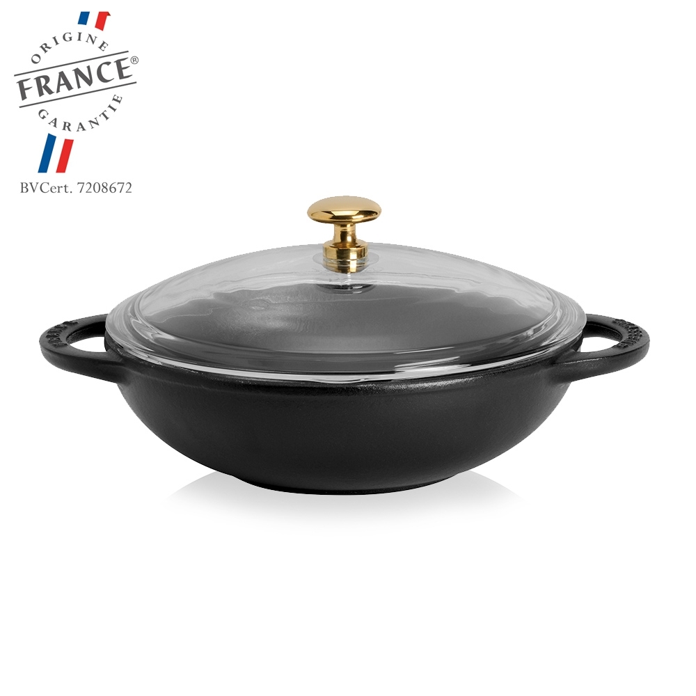 Chasseur - Wok mit Glasdeckel - 18 cm