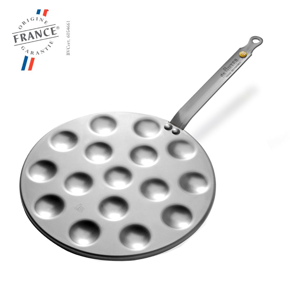 de Buyer - Mineral B Element - Poffertjes Pfanne 27 cm