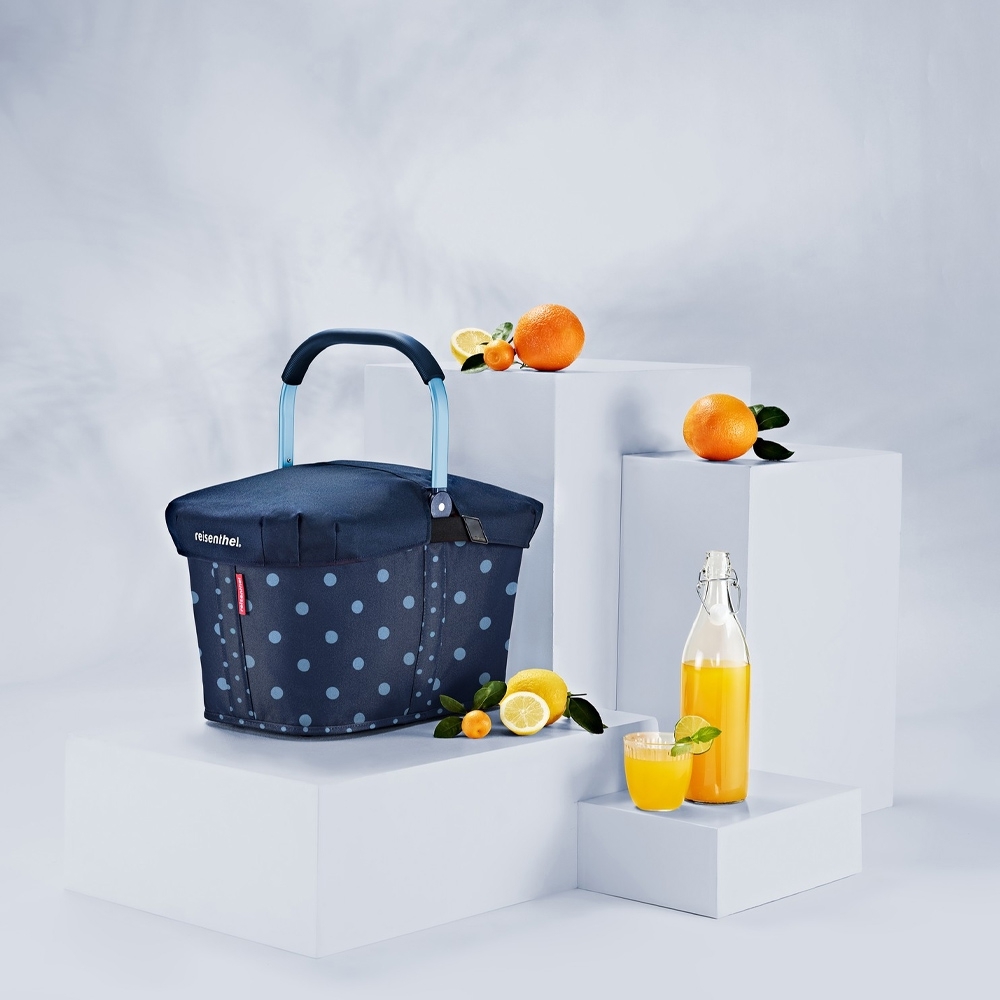 reisenthel - carrybag - frame mixed dots blue