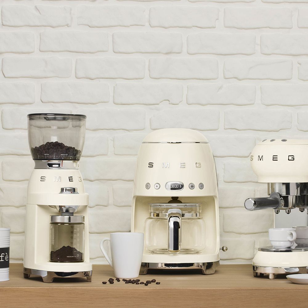 Smeg - Kaffeemühle - Designlinie Stil Der 50° Jahre creme