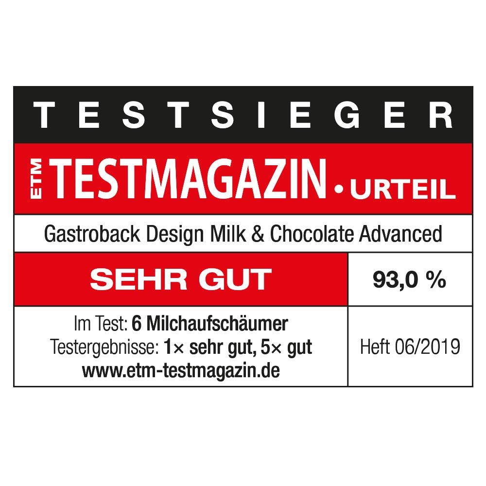 Gastroback - Design Milk & Chocolate Advanced