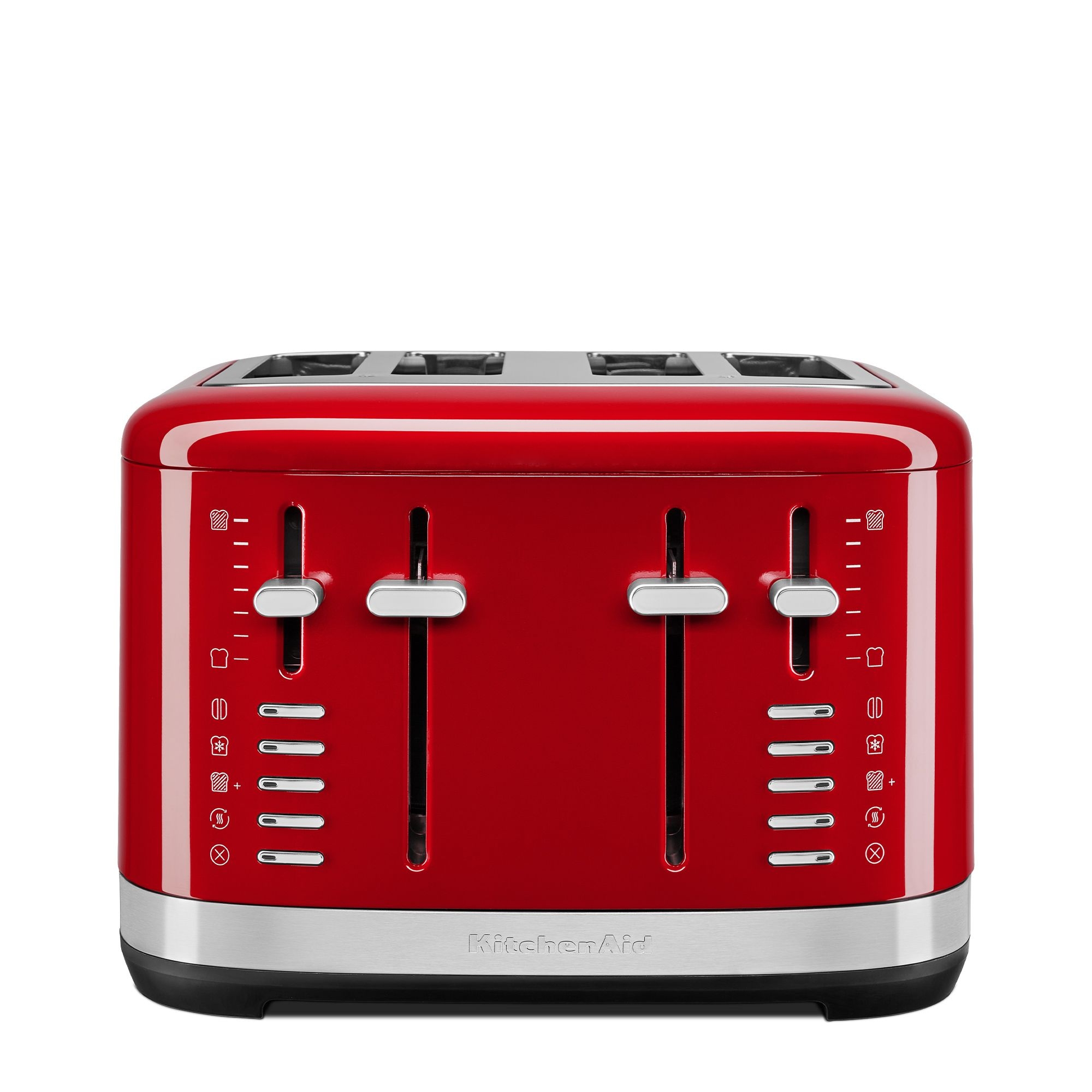 KitchenAid - Toaster mit manueller Bedienung für 4 Scheiben -Empire Rot