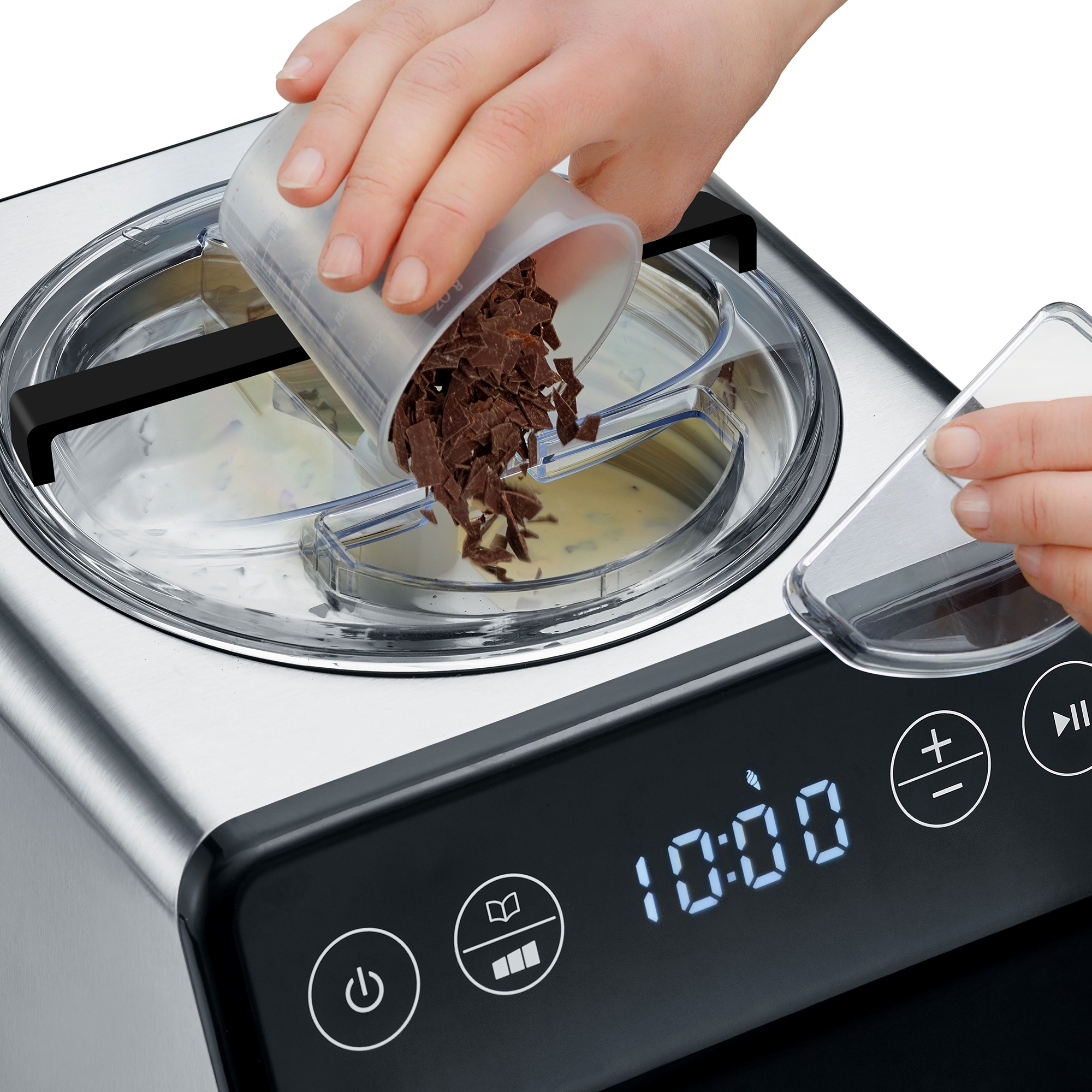 Graef - Ice cream maker stainless steel IM700