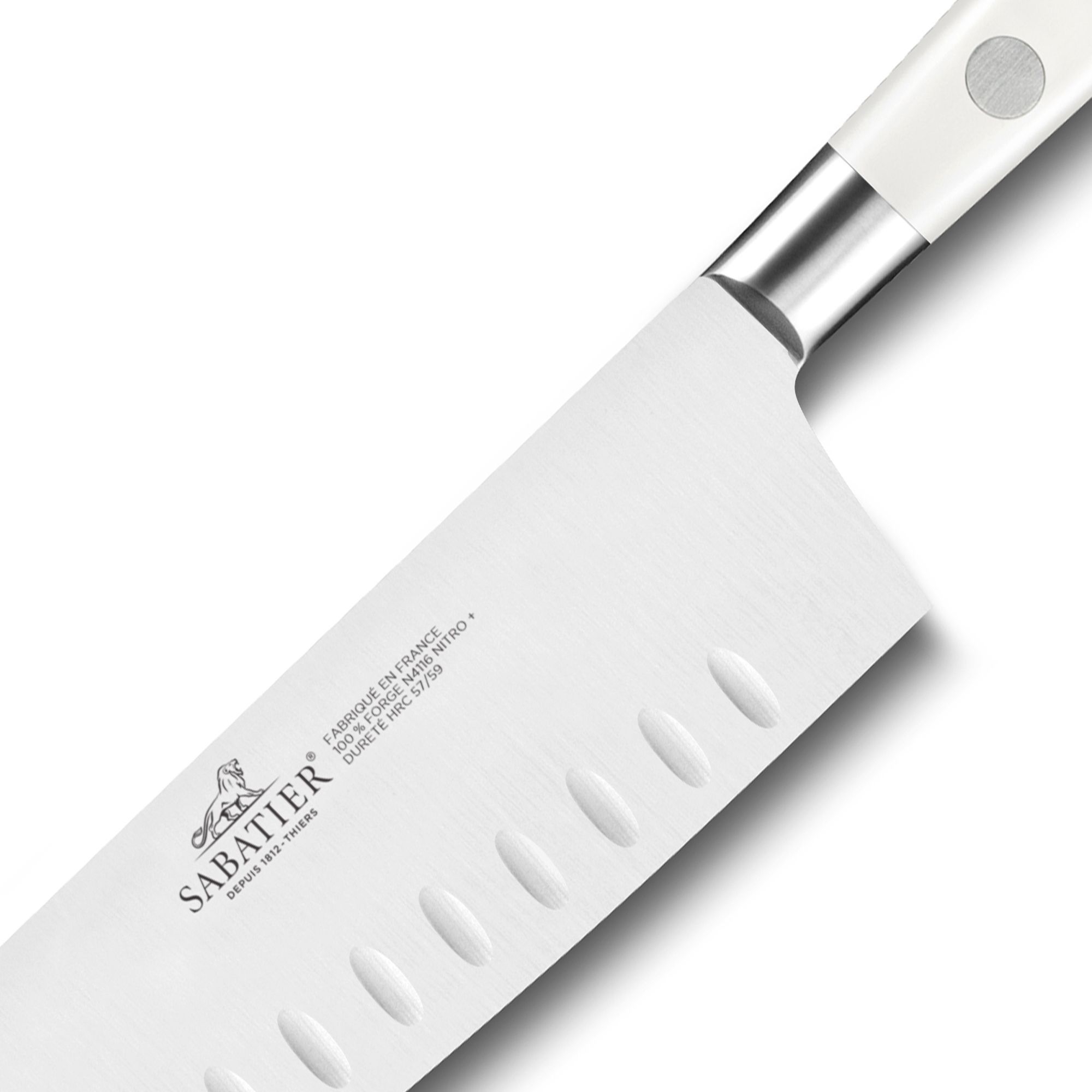 Sabatier - Scalloped Santoku 18 cm - IDÉAL TOQUE BLANCHE