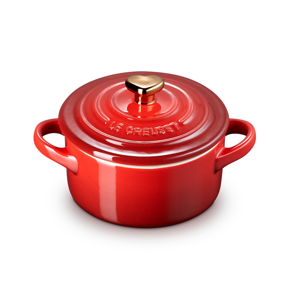 Eternal Living Enameled Cast Iron Dutch Oven with Handles and Lid, 5 Quart  Red