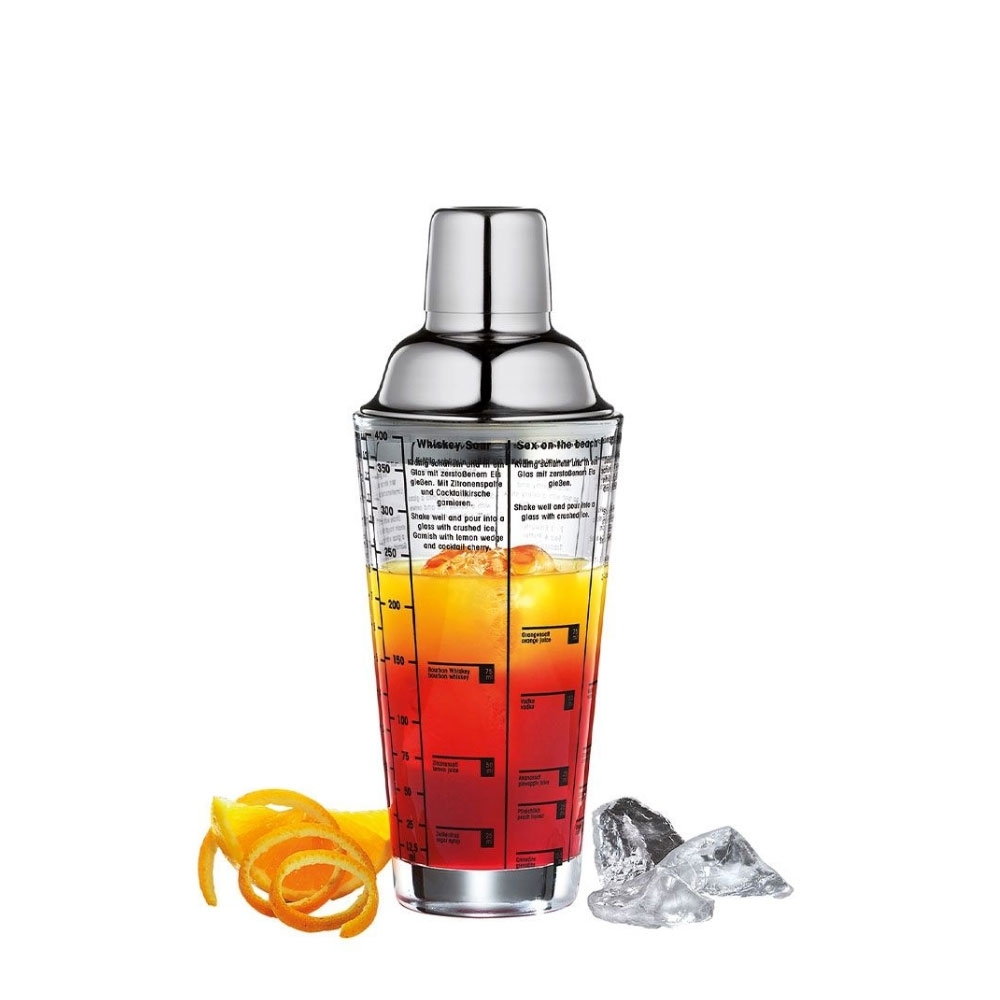 cilio - Cocktailshaker mit Rezepten 400ml