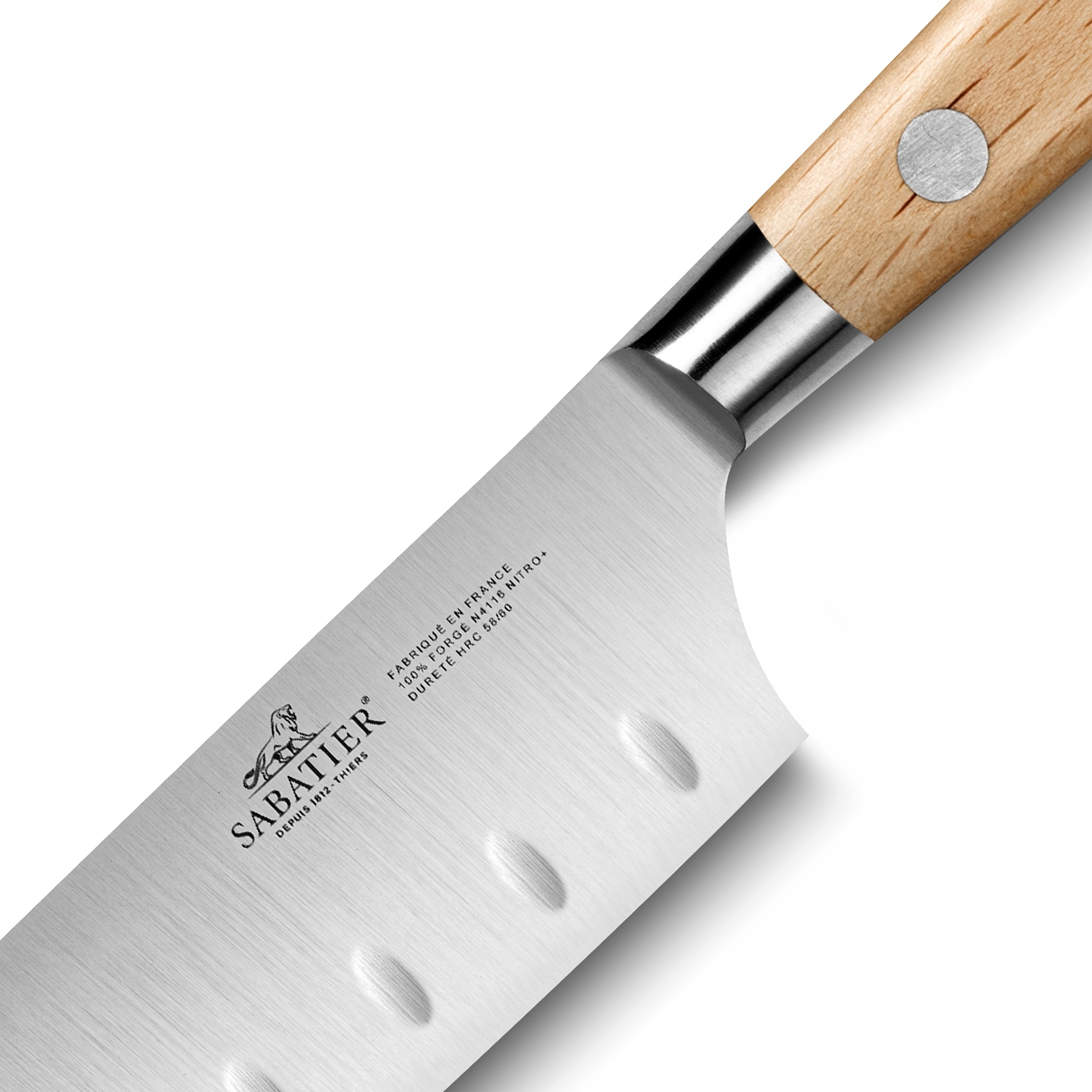 Sabatier - Mini scalloped Santoku 13 cm - IDÉAL BROCÉLIANDE