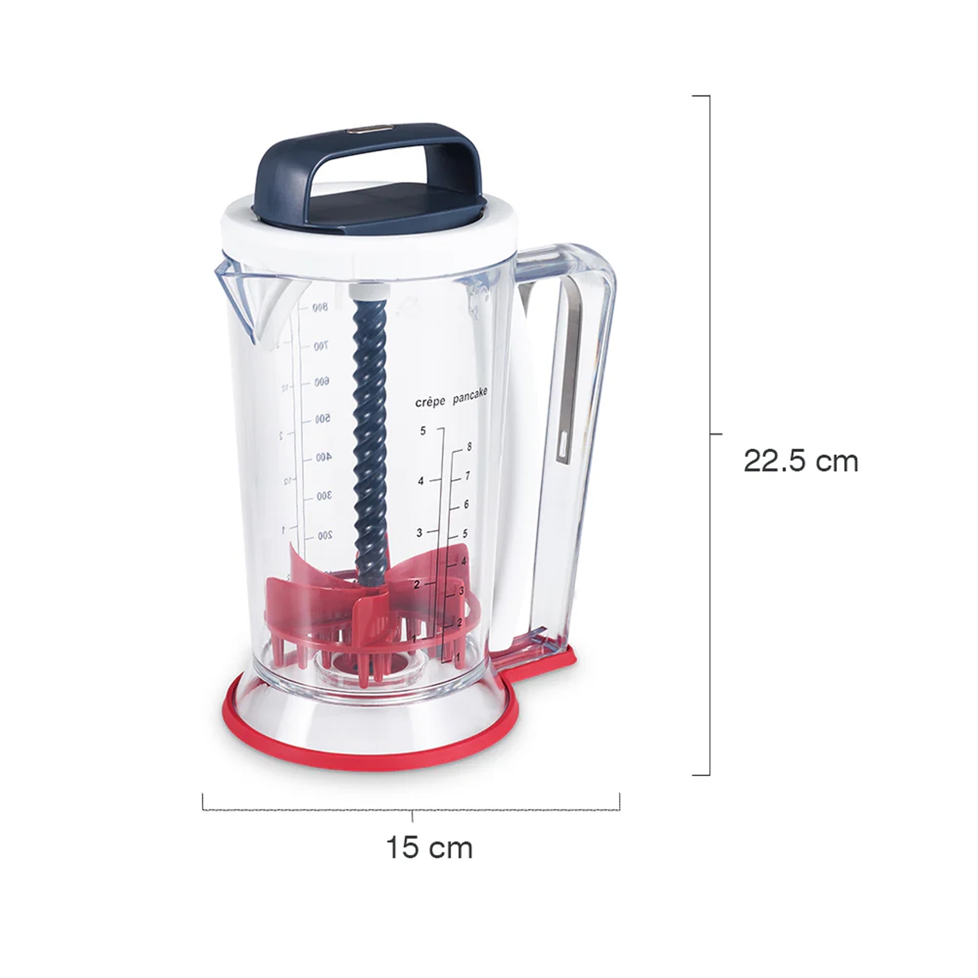 Zyliss - Smooth Food Blender Mixer & Pancake Dispenser