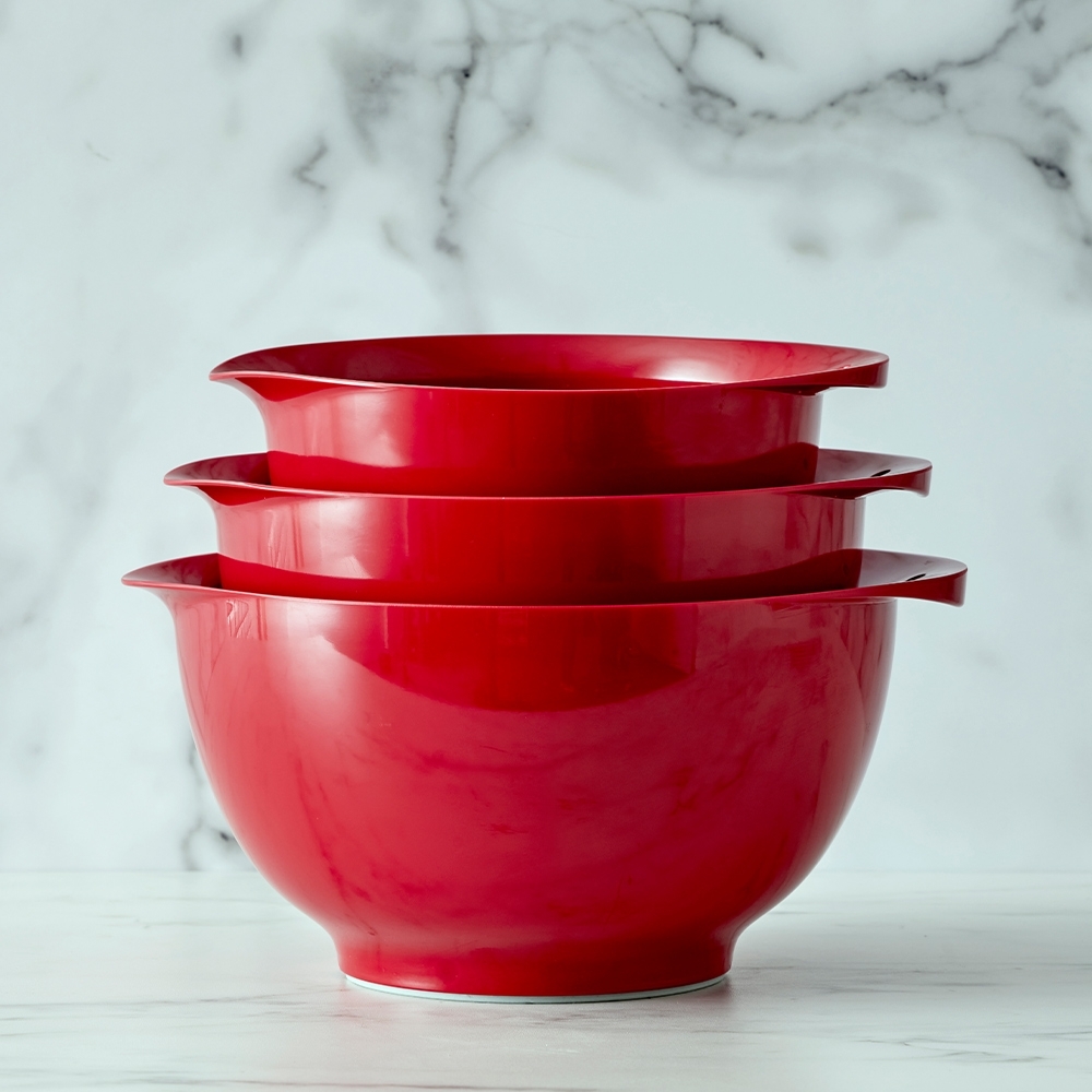 Rosti - Victoria mixing bowl - set 2 + 3 + 4 liters - Red