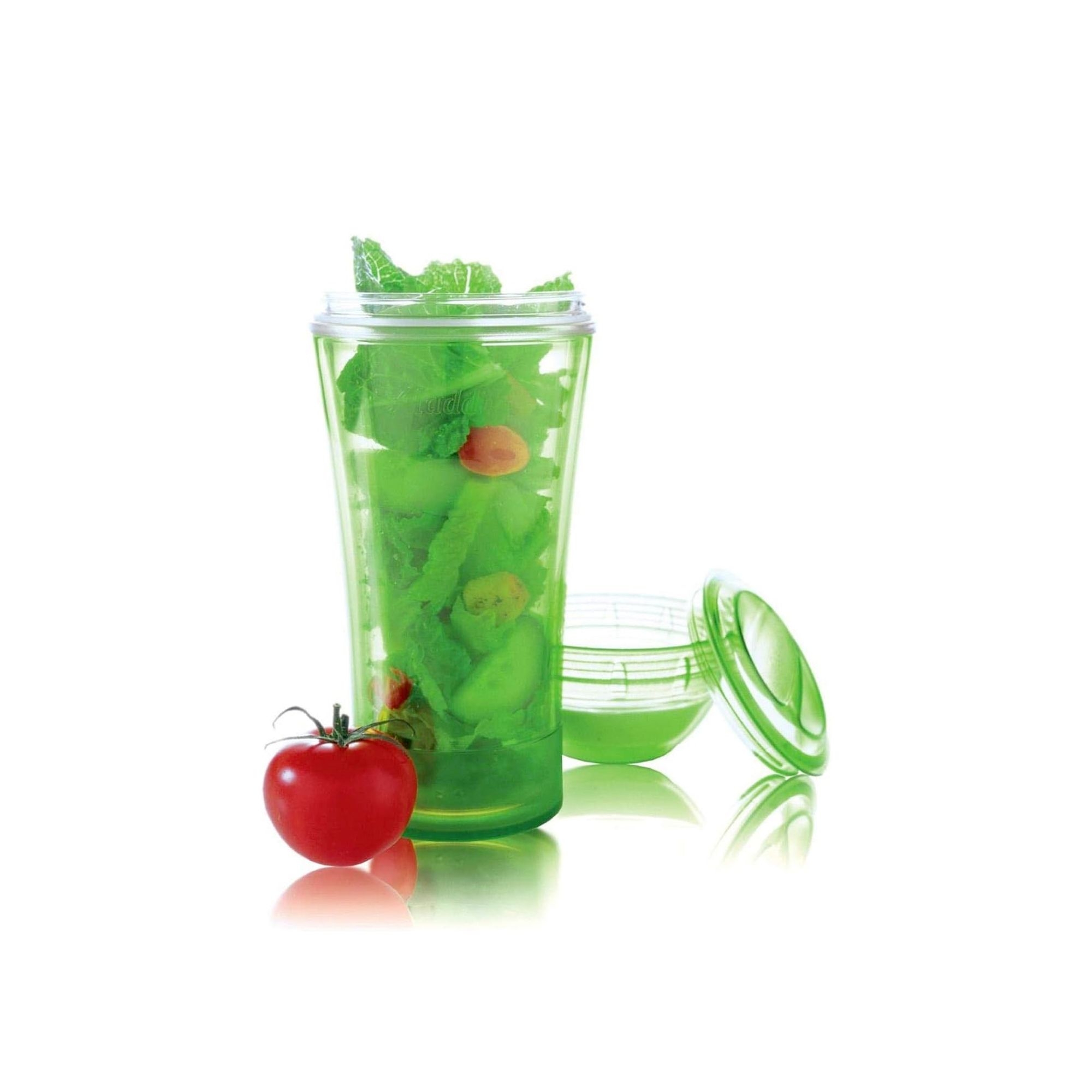 aladdin - Salad shaker - ToGo - green