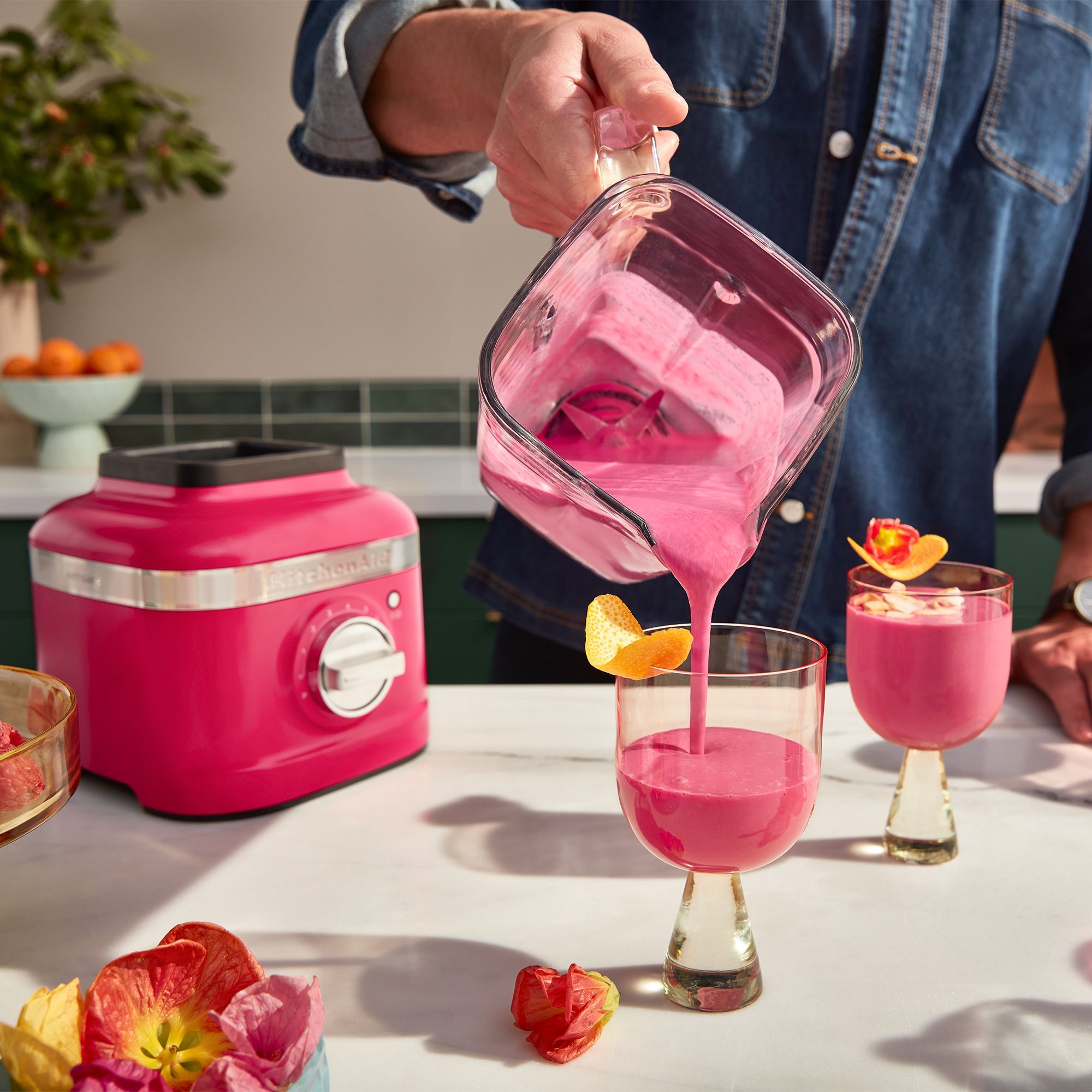 KitchenAid - K400 Artisan Speed Blender - Hibiscus