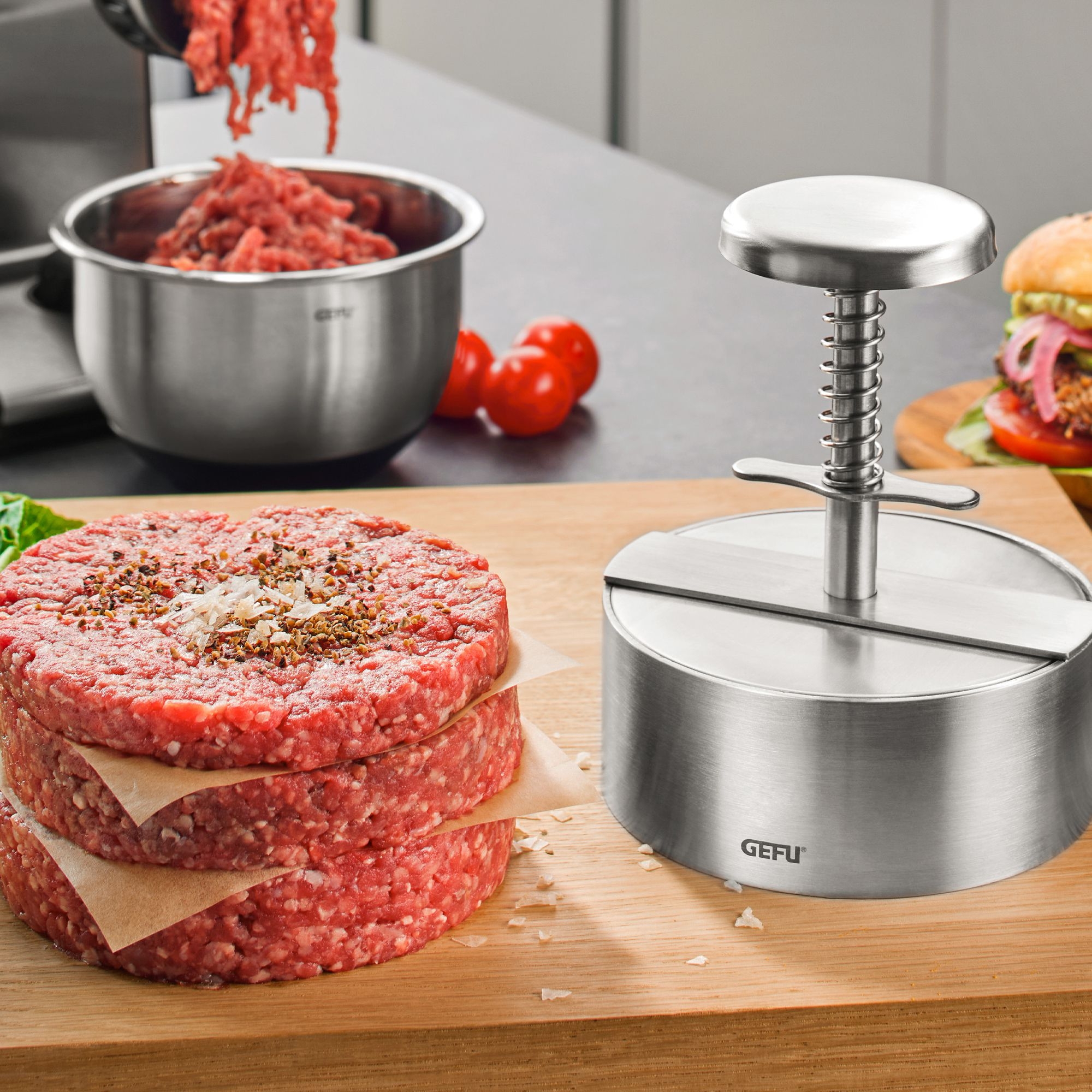 Gefu professional hamburger press - PÄTTI