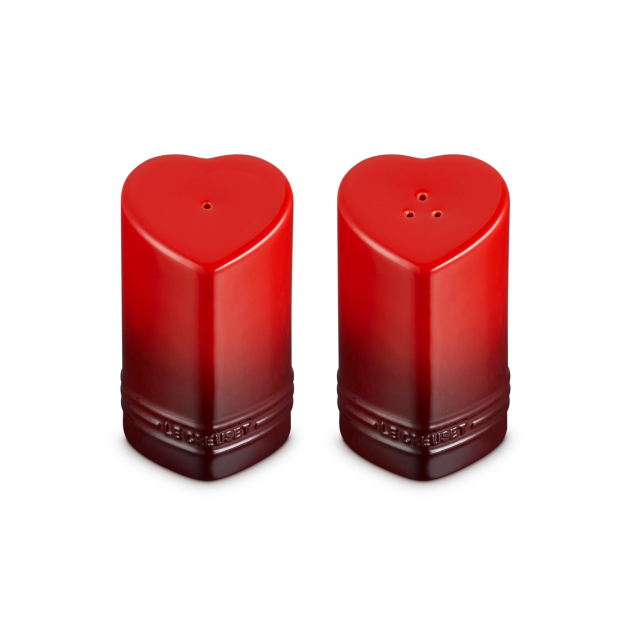 Le Creuset - Heart salt and pepper shaker Set of 2 - 130 ml