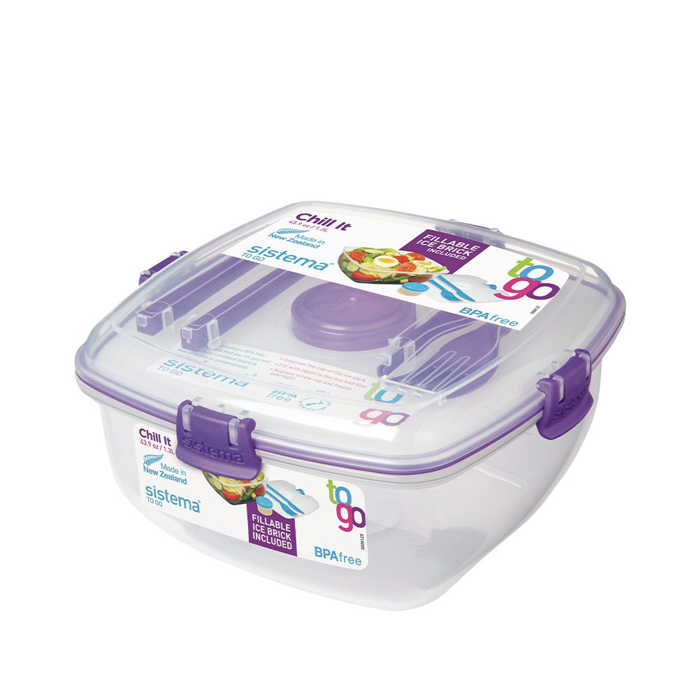 Sistema To Go Sandwich Container (15.2 Oz), Lunchbox Necessities