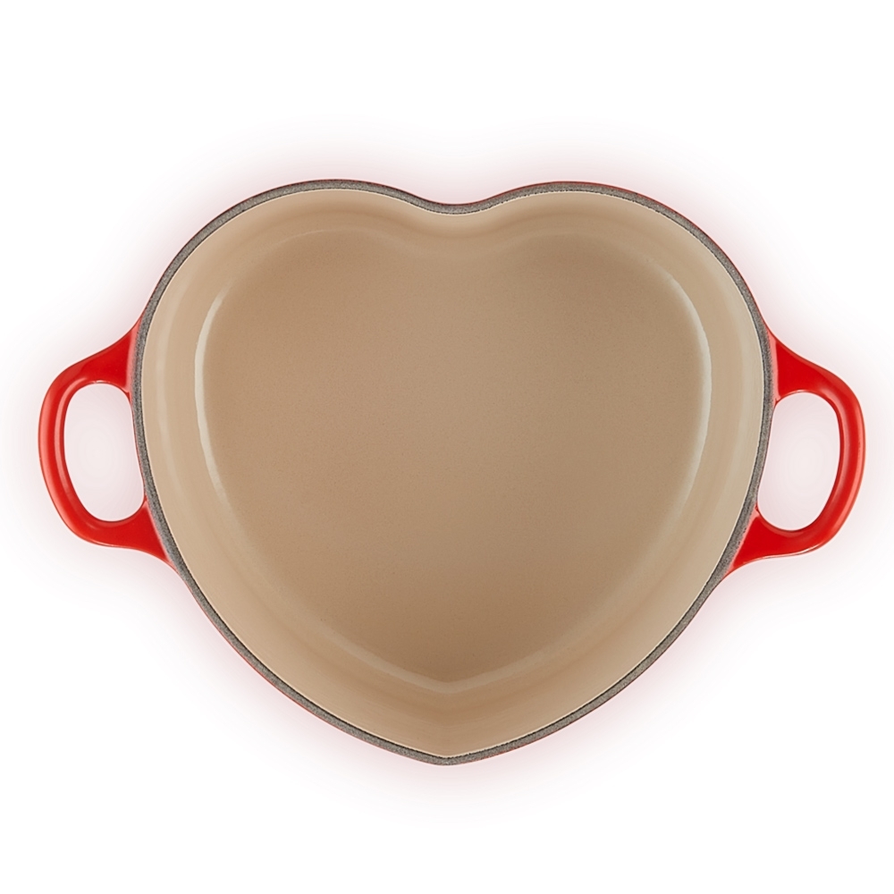 Le Creuset - Heart Casserole with Heart Shaped Knob