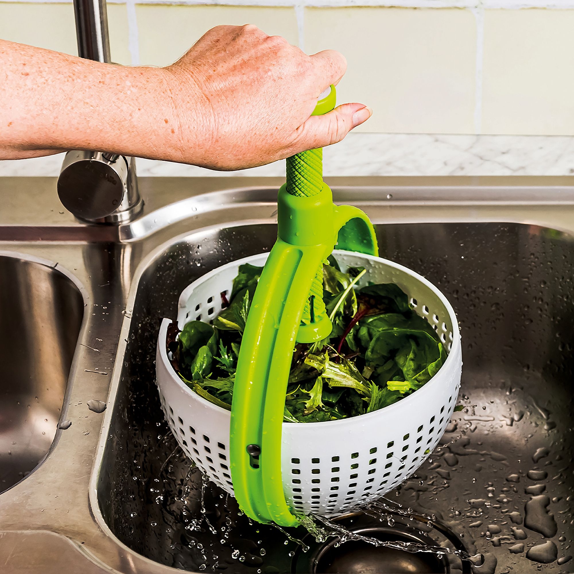 Dreamfarm - Spina  - Salad spinner & colander