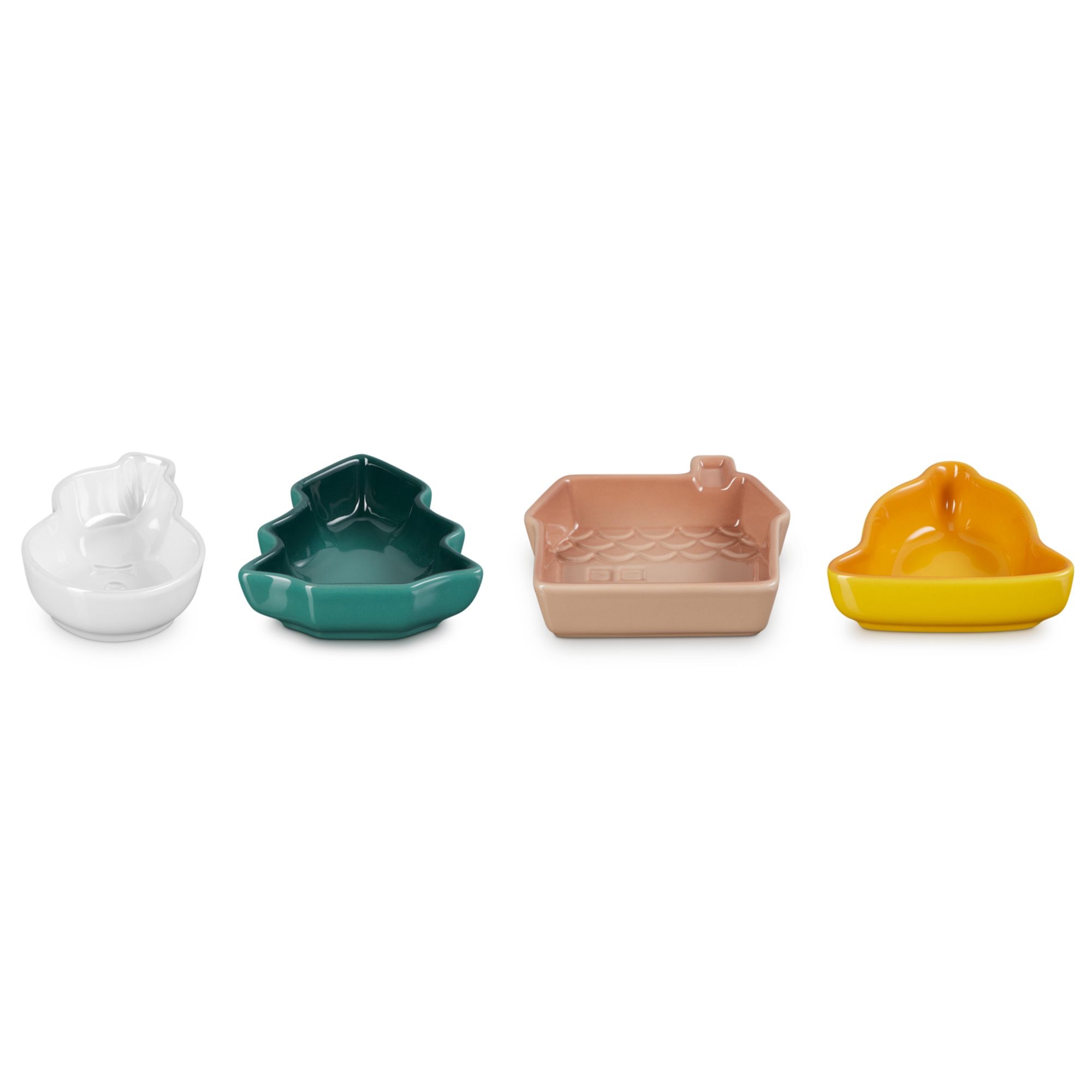 Le Creuset - 4er-Set Mini-Schälchen - Weihnachten