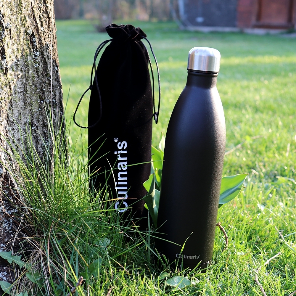 Culinaris - Insulated Bottle 500 ml - Black