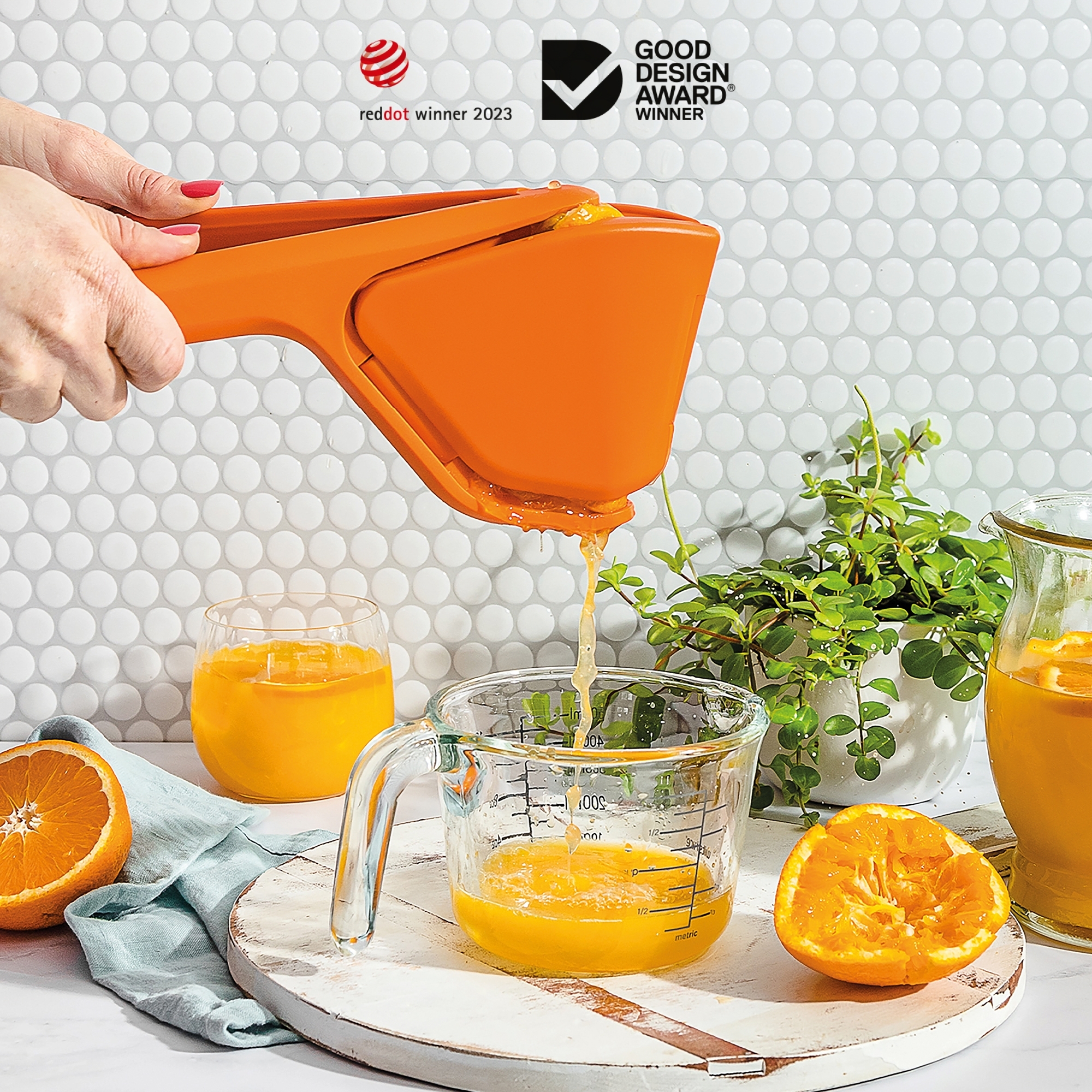 Dreamfarm - Fluicer - Orange L 28 cm - Juicer