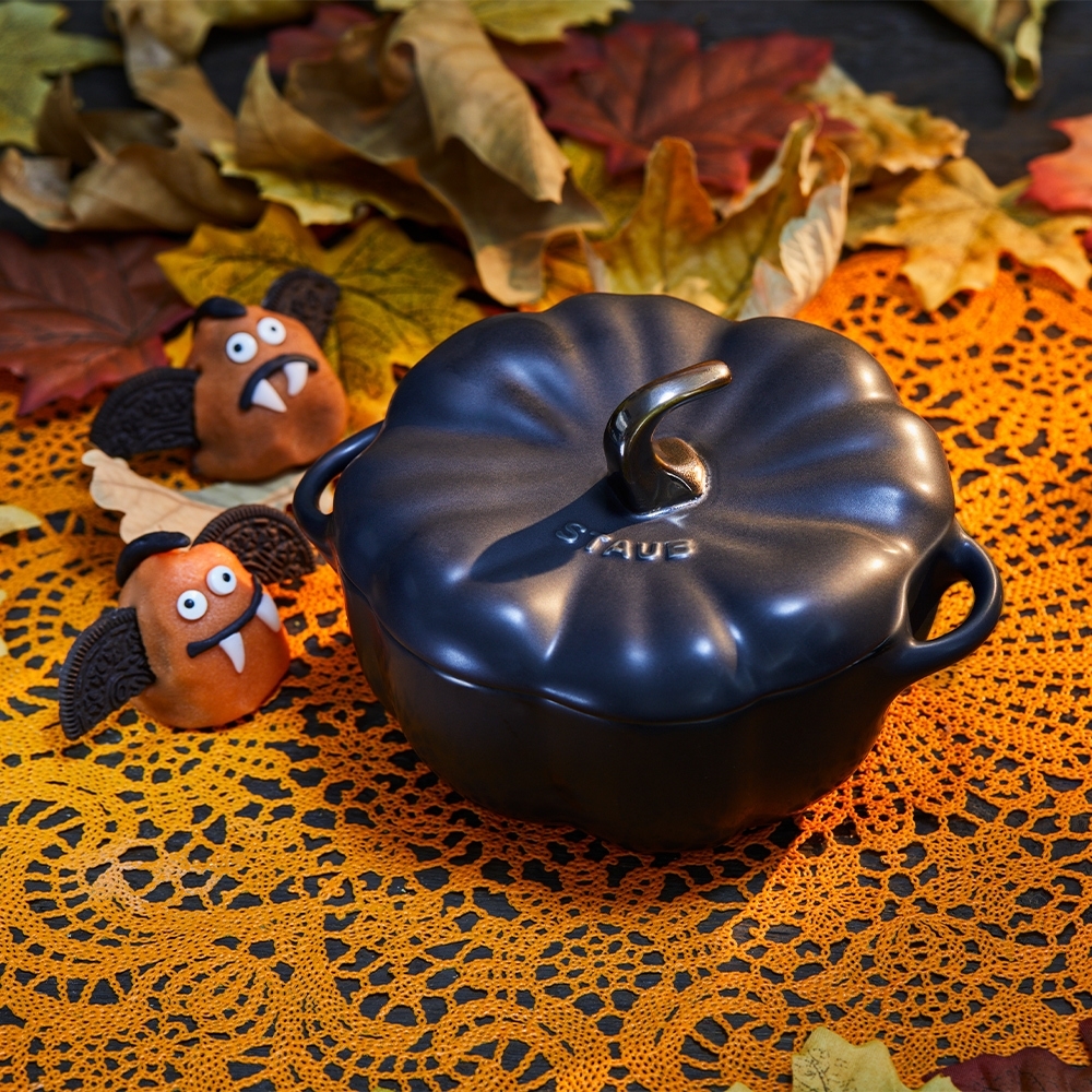 STAUB - Ceramique Cocotte | pumpkin | 12 cm | black