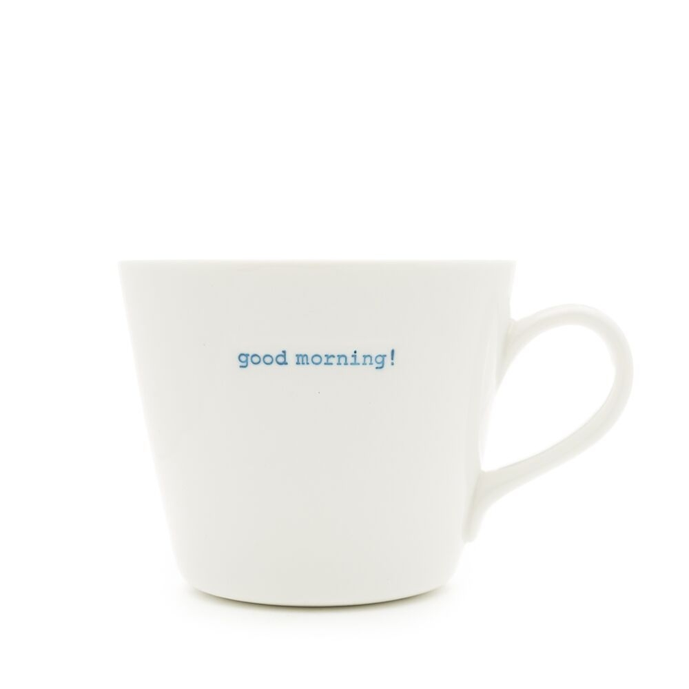 MAKE - Bucket Mug "good morning" - 350 ml