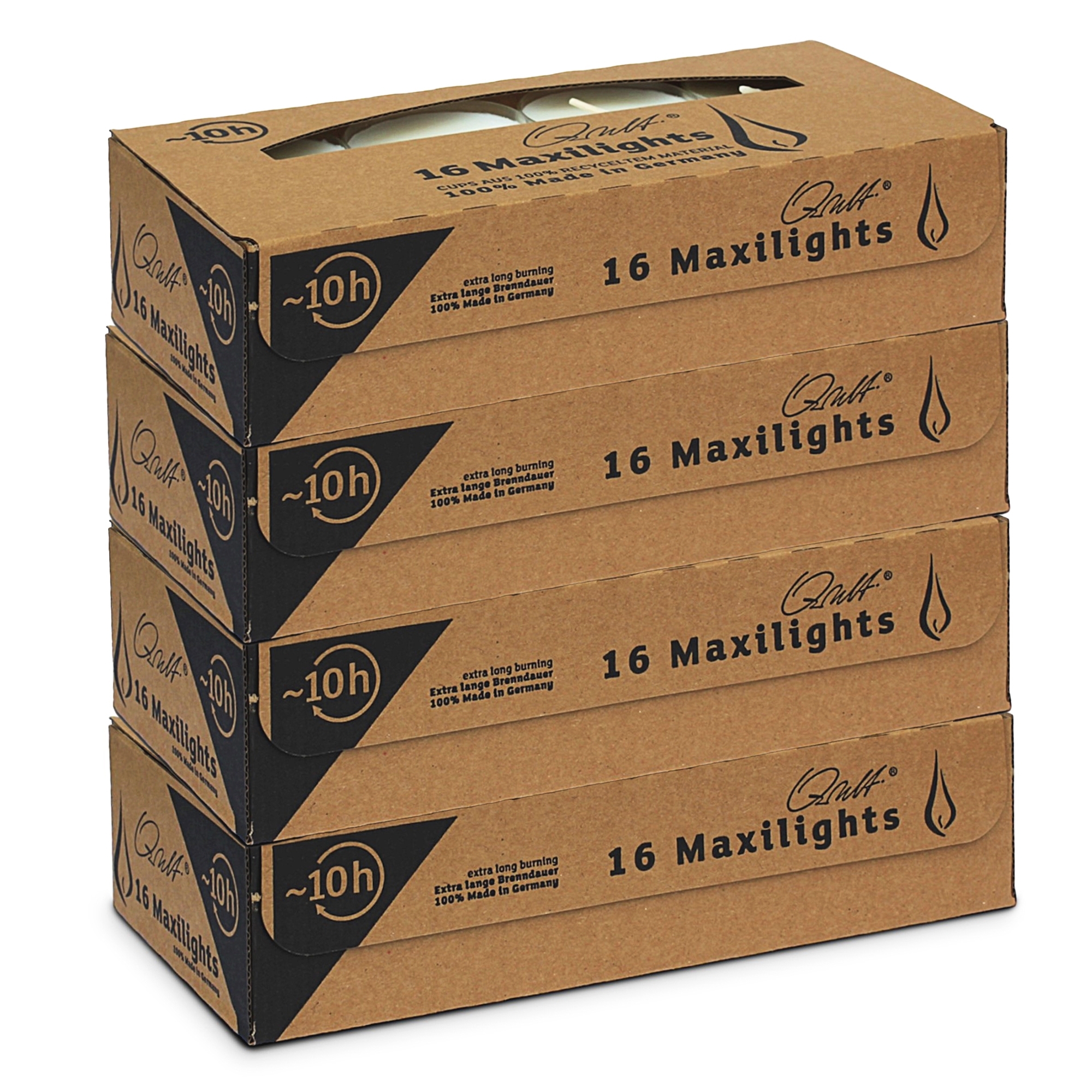 Qult Farluce Maxilights - 16 tealights - Ø 56 x 27 mm