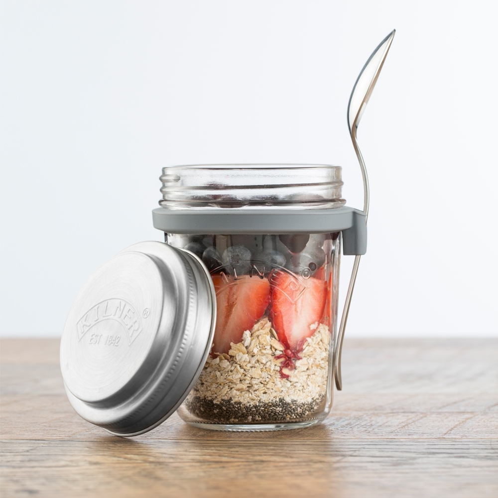 Kilner - Frühstücksglas-Set -  0,35 L