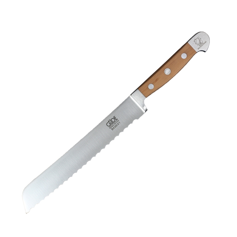 Güde - Bread knife 21 cm - Series Alpha Pear