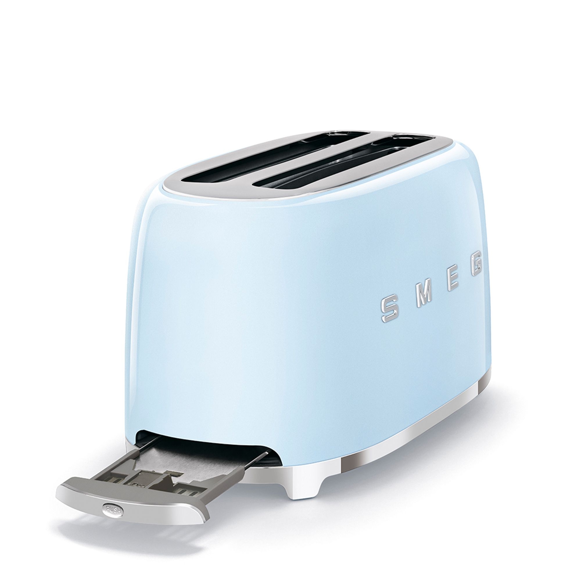 Smeg - 2-slot toaster long TSF02 - design line style The 50 ° years