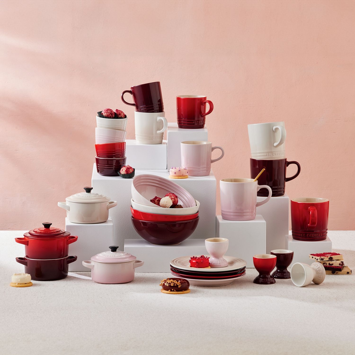 Le Creuset - 4er Set Mini-Cocotte - Petits Fours