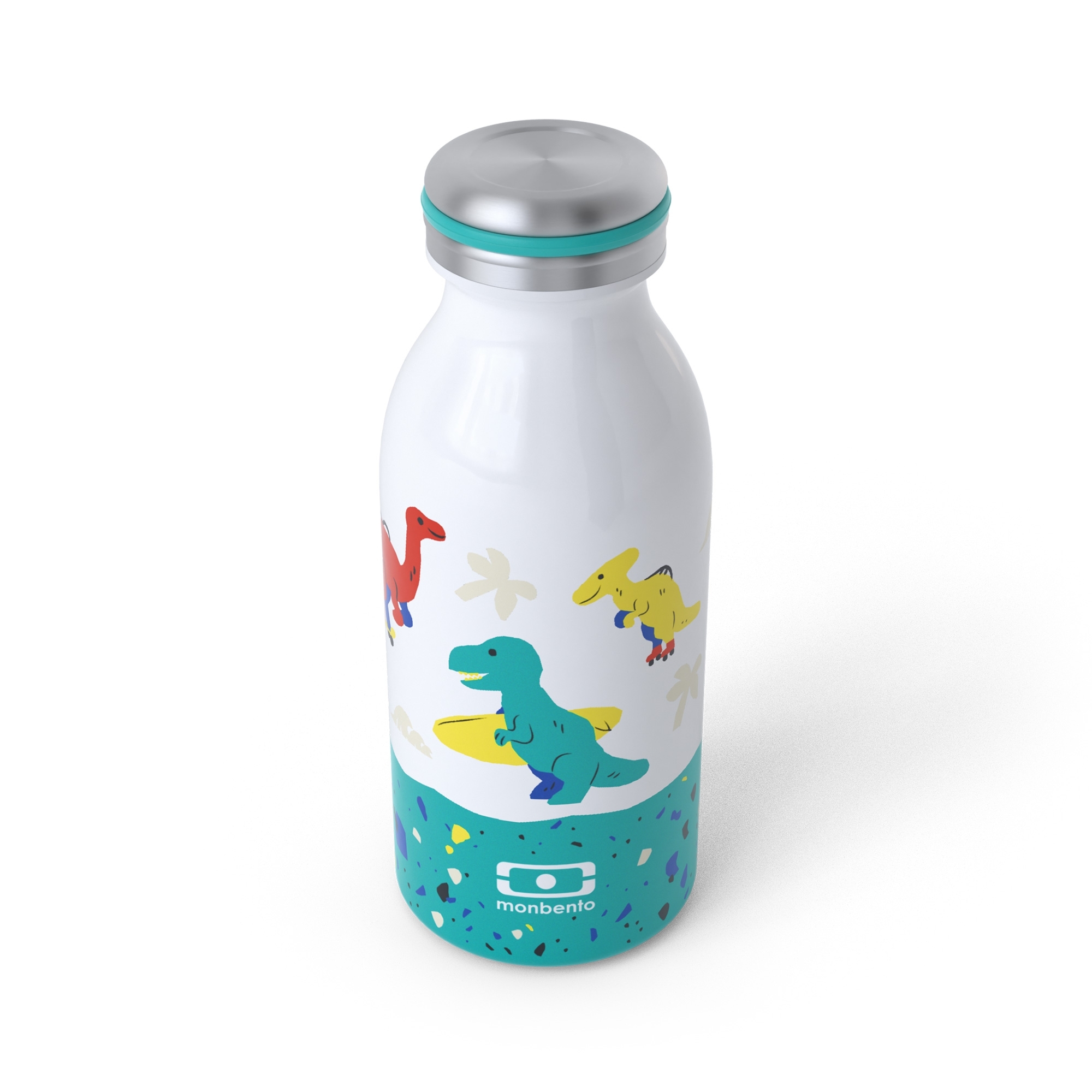 monbento - MB isotherme Trinkflasche Cooly blue Dino