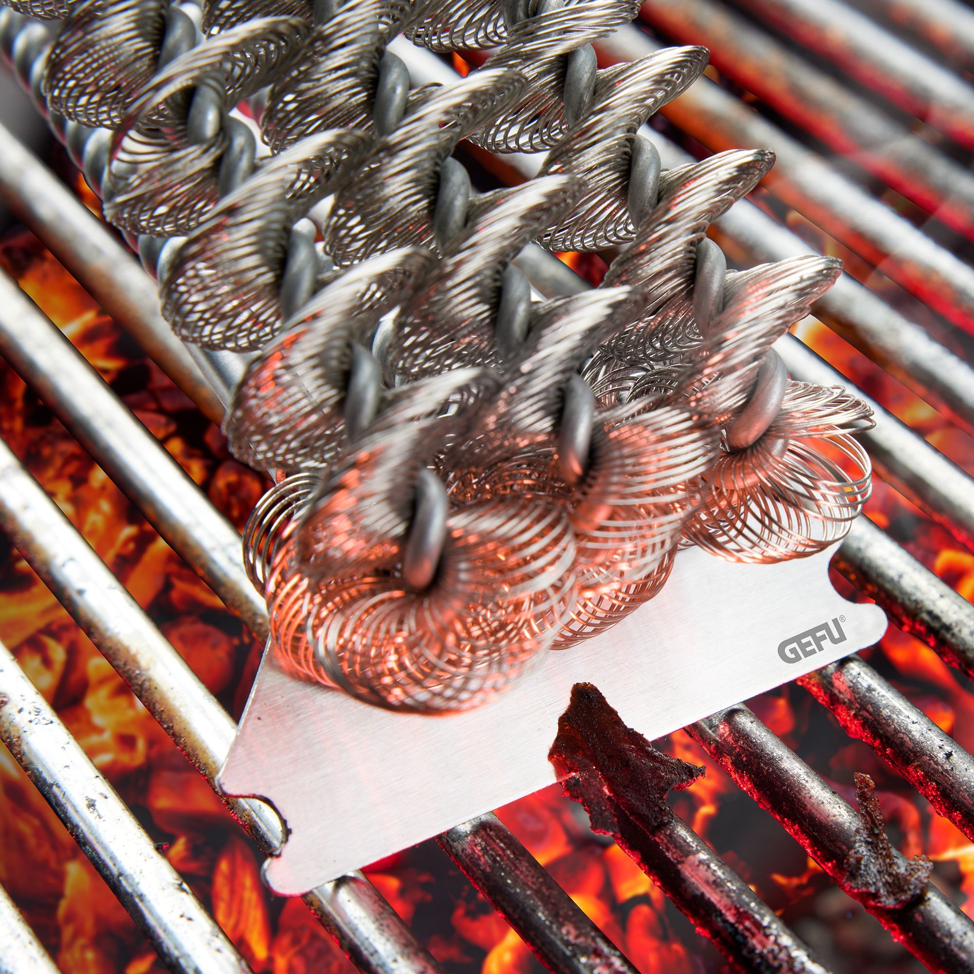 Gefu Grill Brush - BBQ, bristlefree