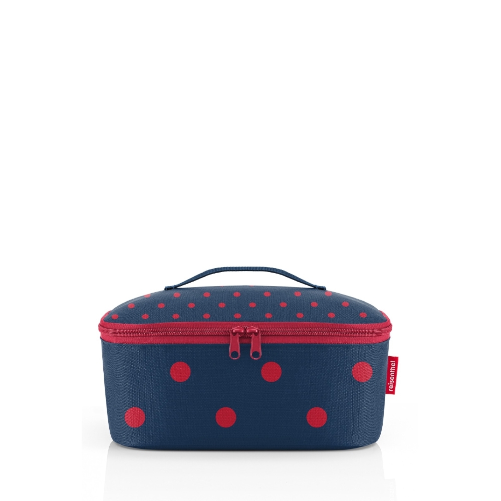 reisenthel - coolerbag M pocket - mixed dots red