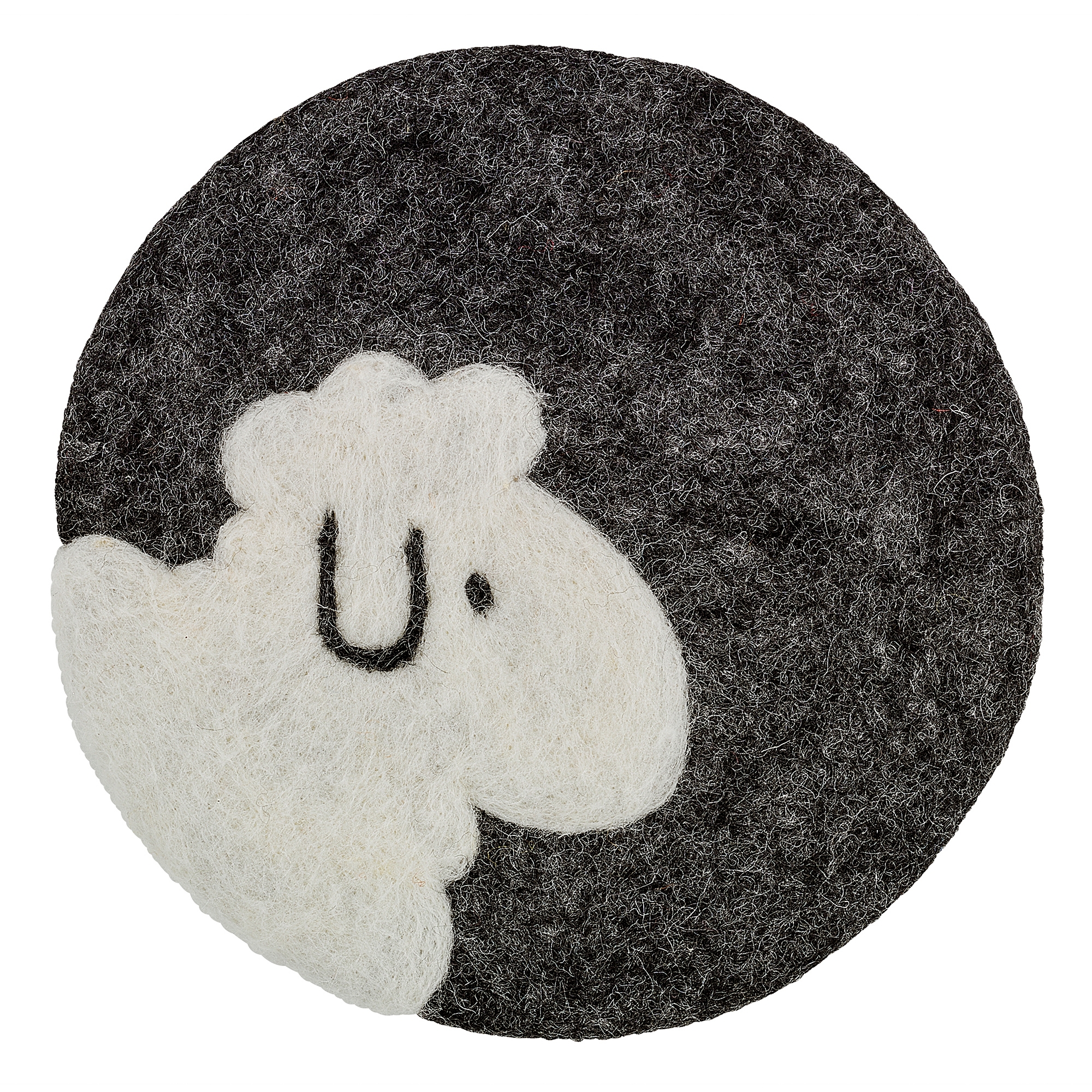 Cilio - Coaster black LANA Sheep