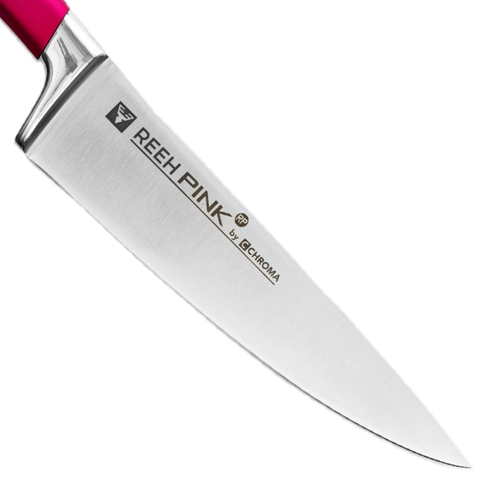 CHROMA - Kochmesser 20 cm REEH PINK