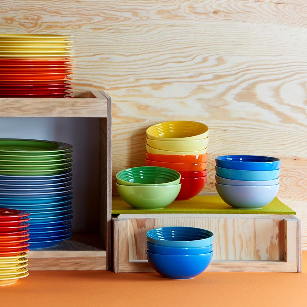 Le Creuset Set of 6 Cereal Bowls Rainbow