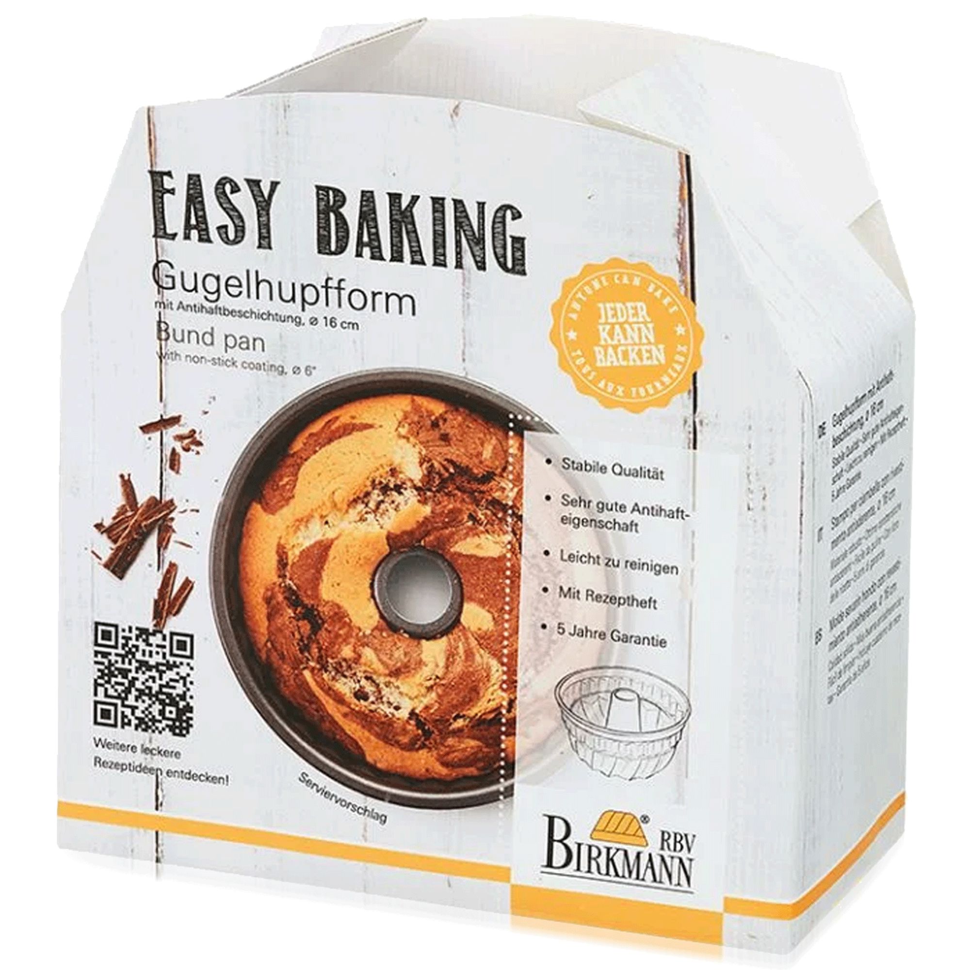 Birkmann Easy Baking - Brownie Pan, 23 x 23 cm - Interismo Online Shop  Global