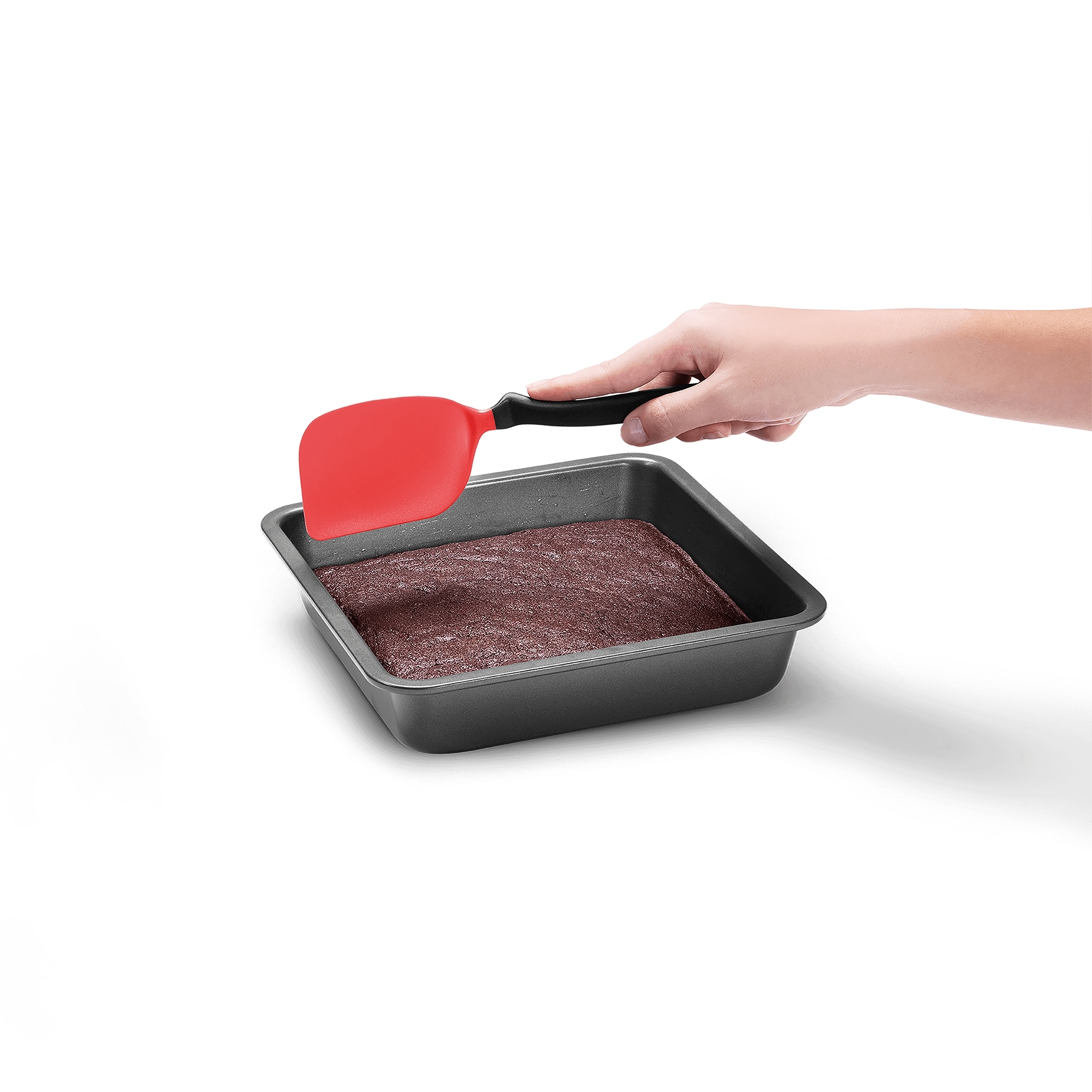 Dreamfarm - Mini Chopula, 24 cm - silicone spatula, red