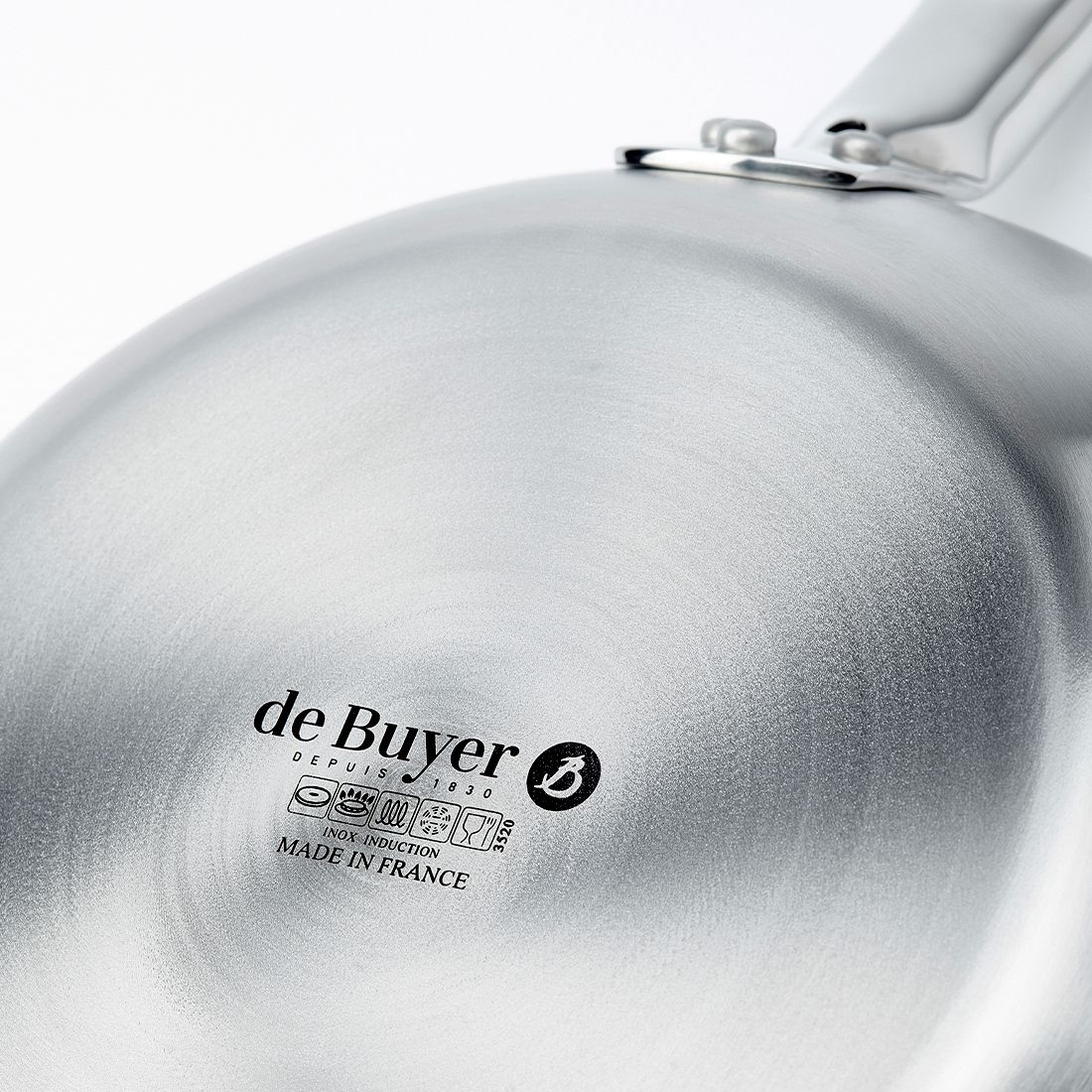 de Buyer - Stainless Steel Wok 32 cm - ALCHIMY