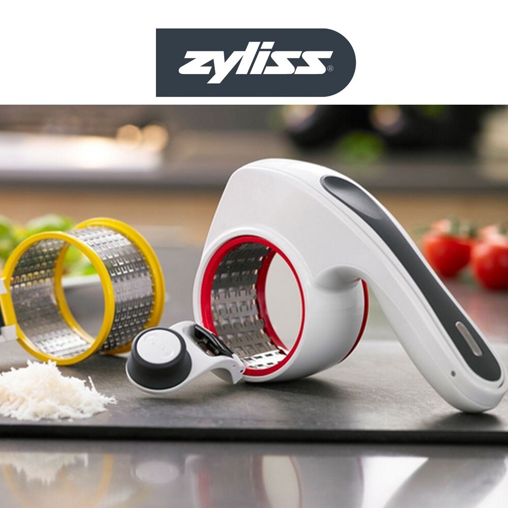 ZYLISS - Rotary Cheese Grater with 2 drums