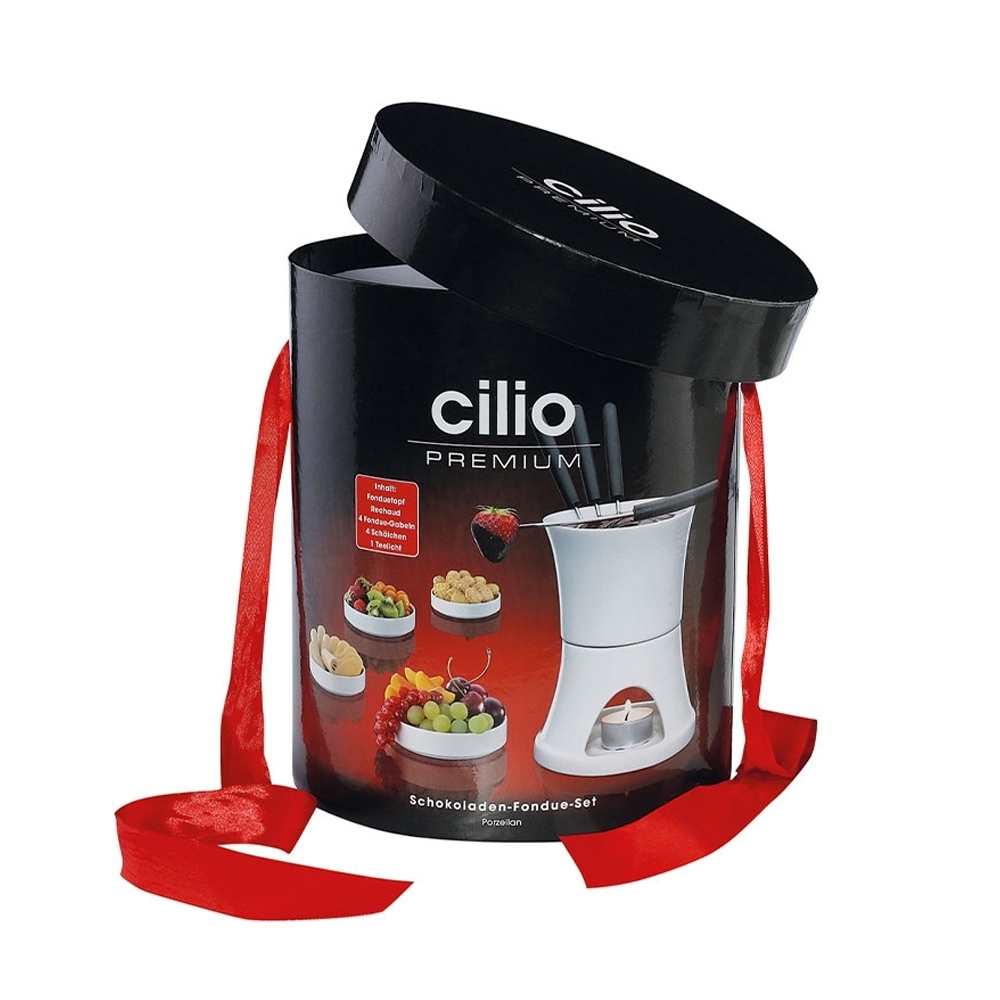 cilio - Schokoladen - Fondue -Set 10-teilig