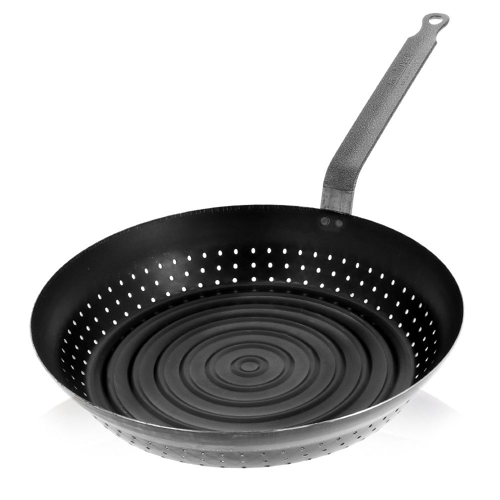 1pc (diameter 14cm/16cm/18cm) Portable Outdoor Frying Pan, Non