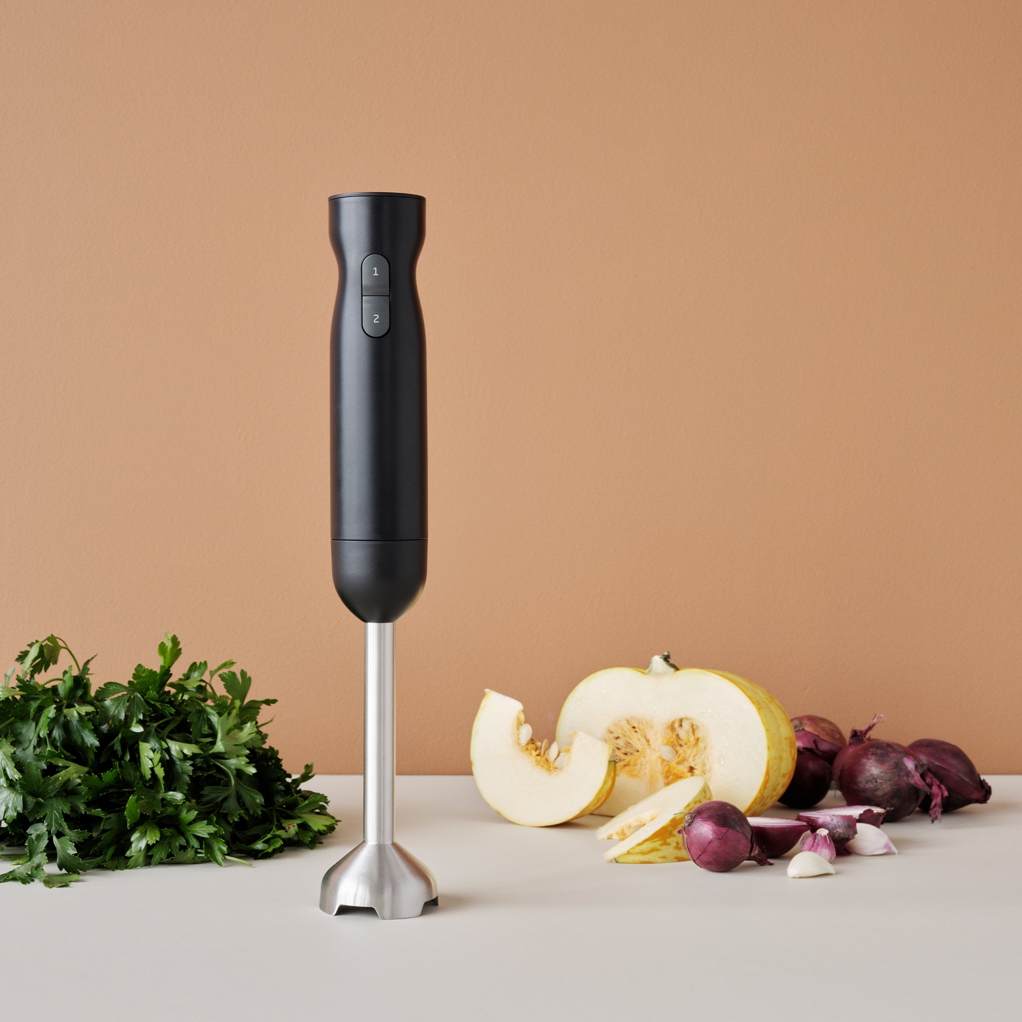 Stelton - RigTig -  FOODIE Hand blender - black